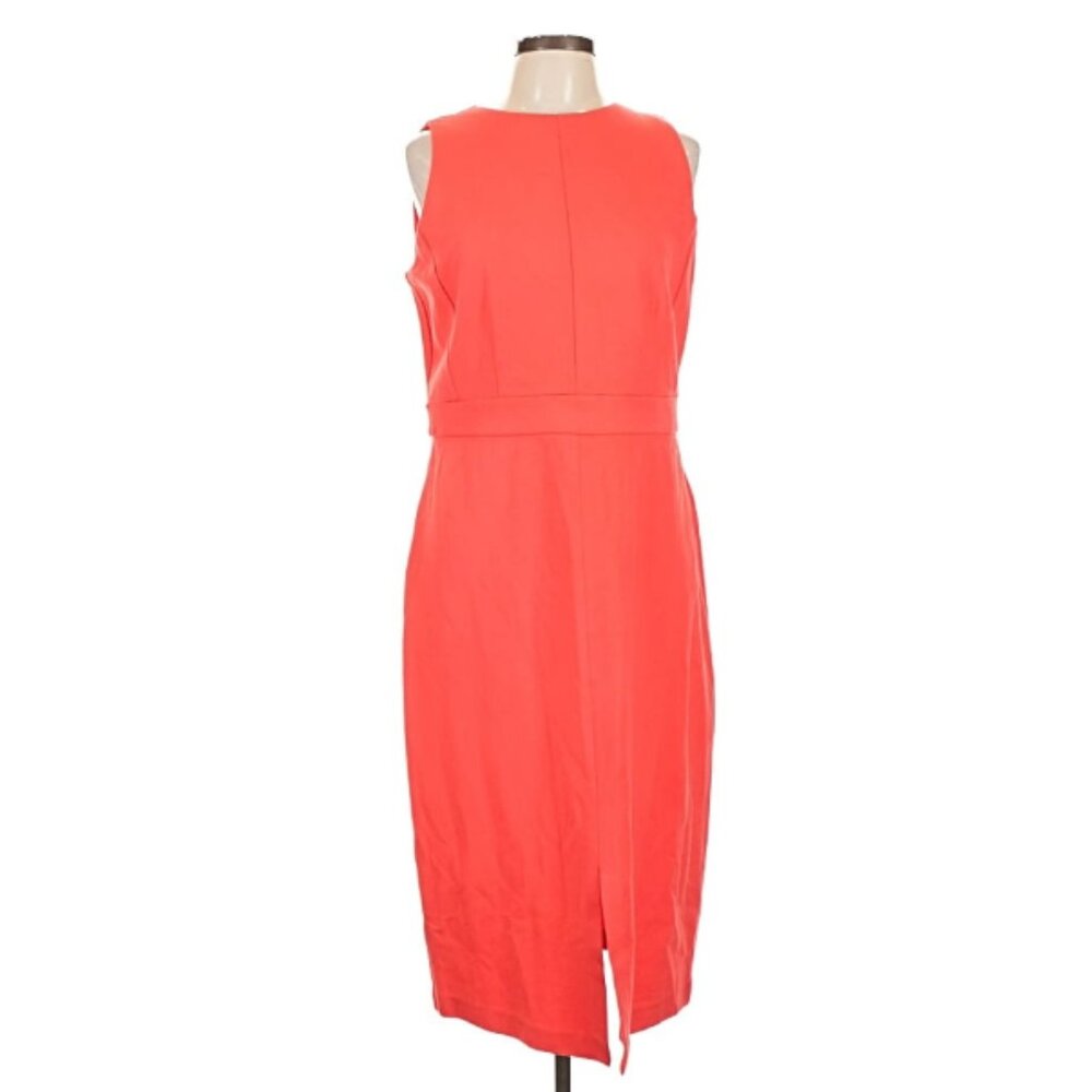Ann Taylor Sheath Dress in Coral